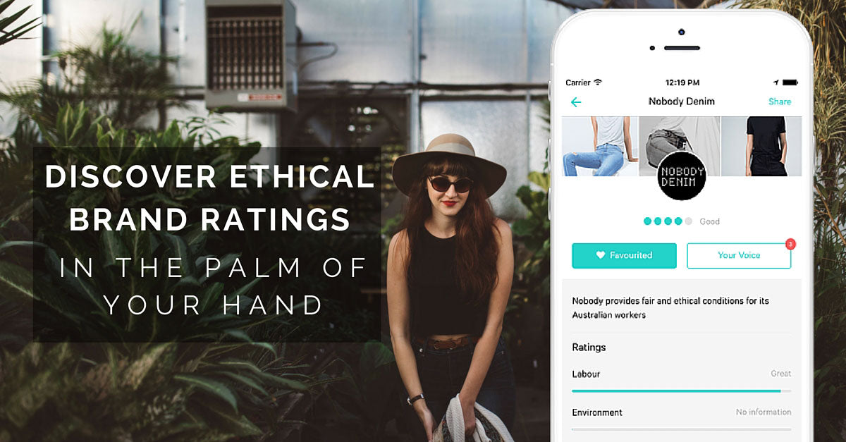 Ethical brands ratings - Good On You
