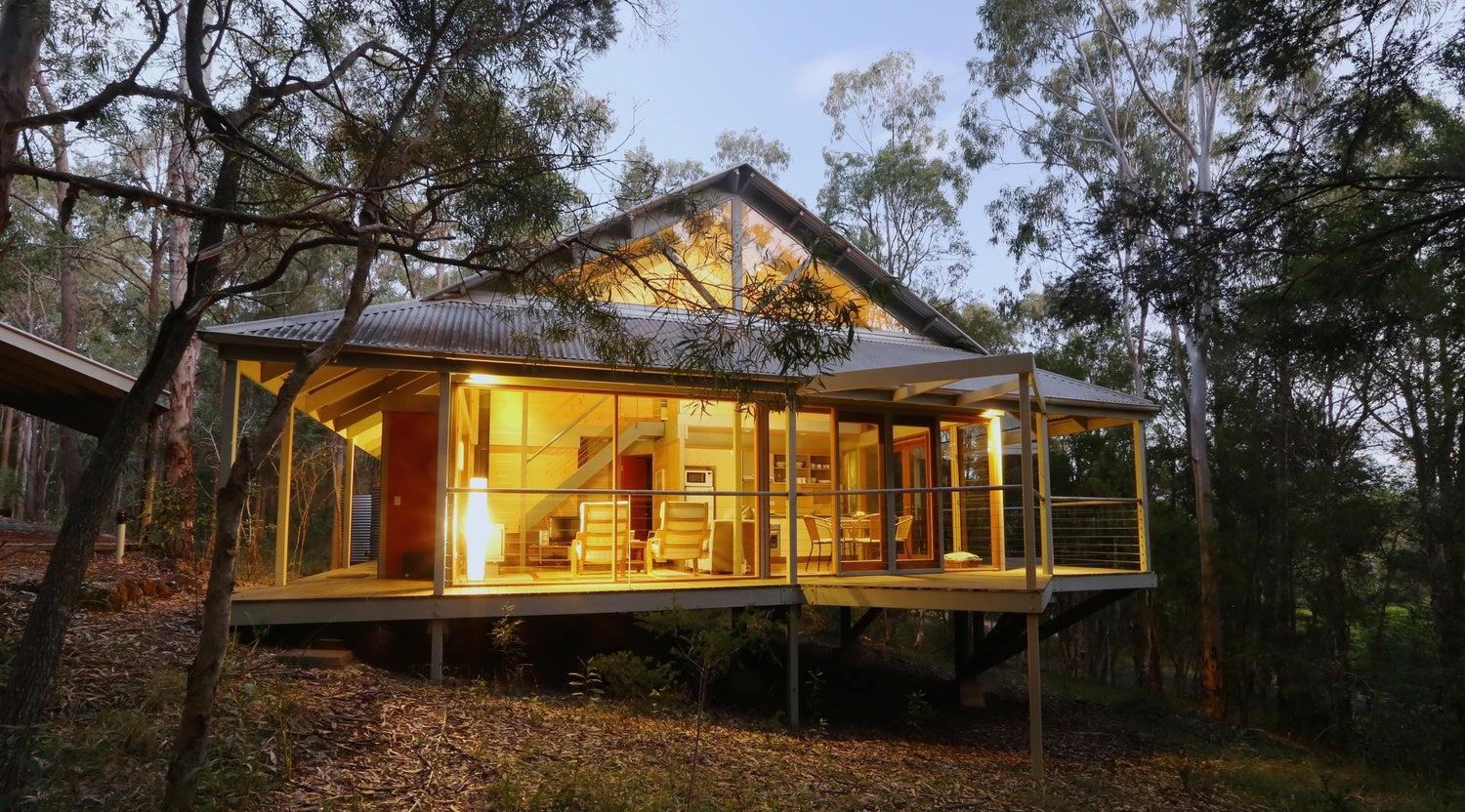 Bombah Point Eco Cottages, Myall Lakes National Park