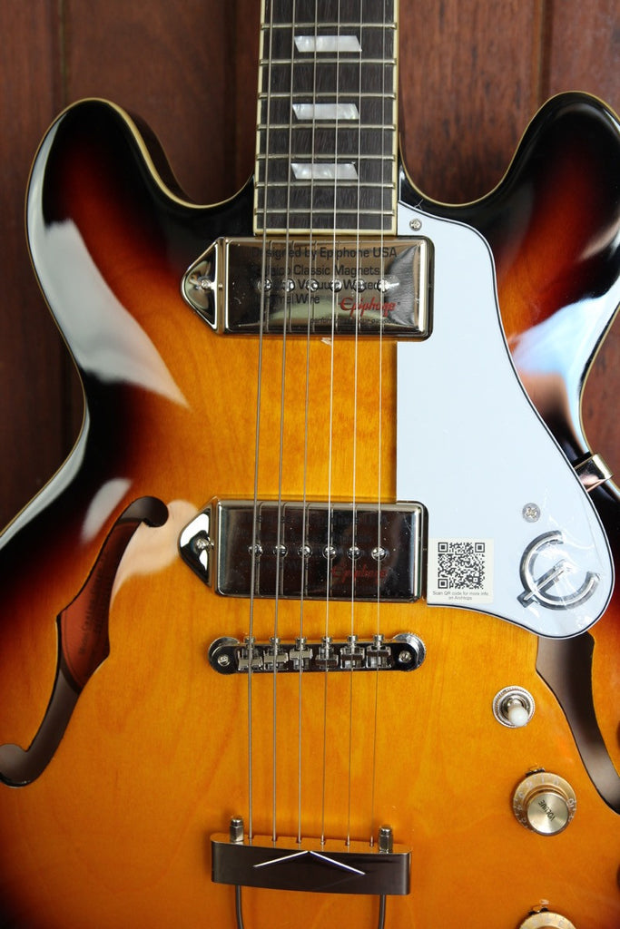 epiphone casino coupe orange sunburst