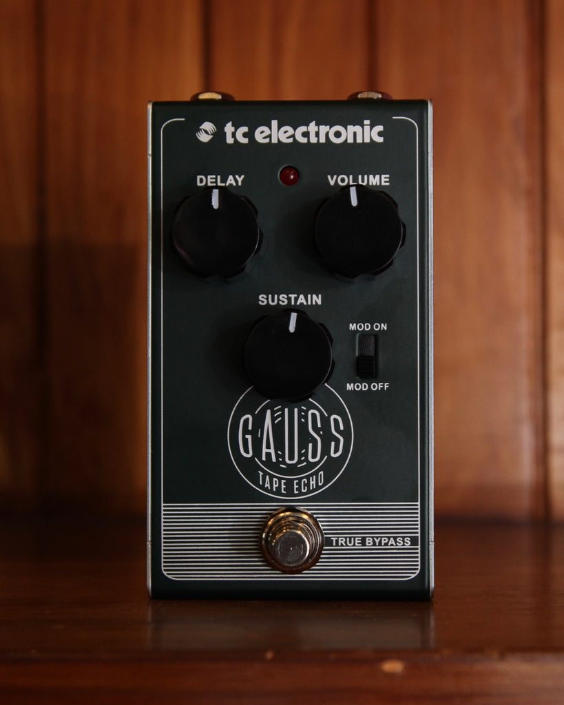 tc electronic gauss tape echo pedal