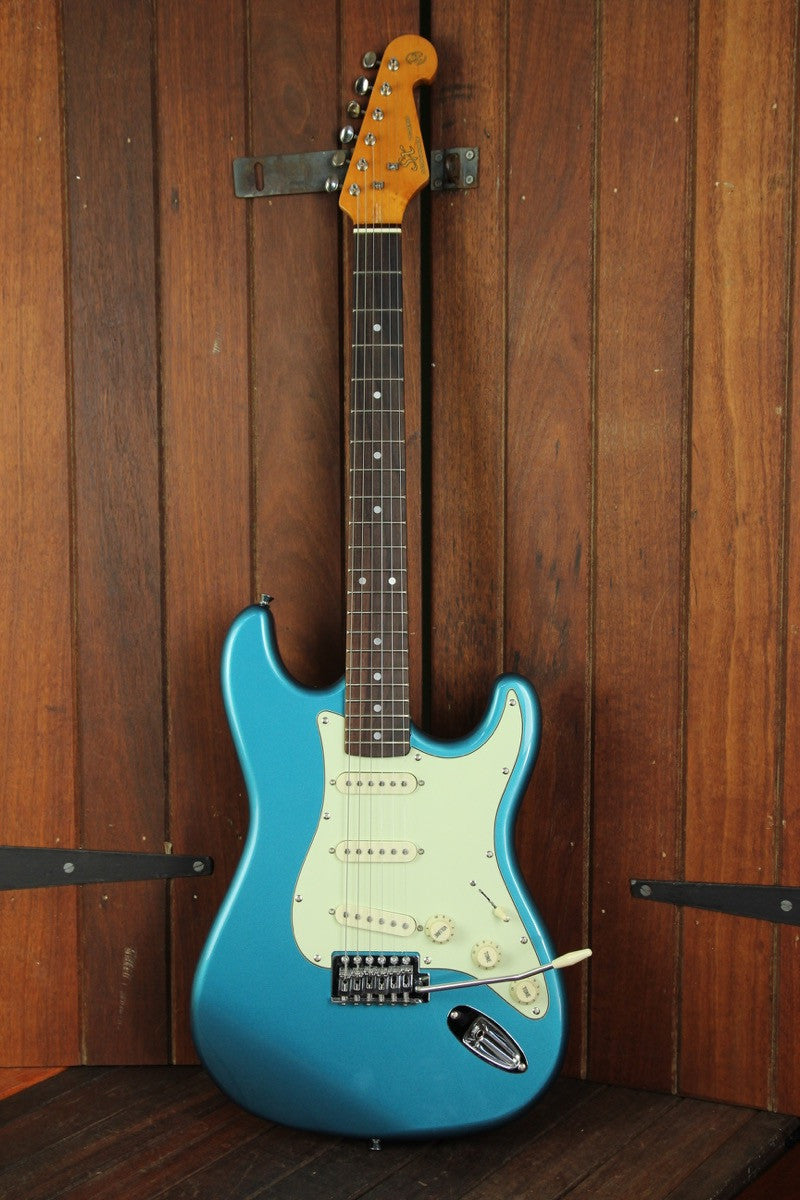 sx stratocaster blue