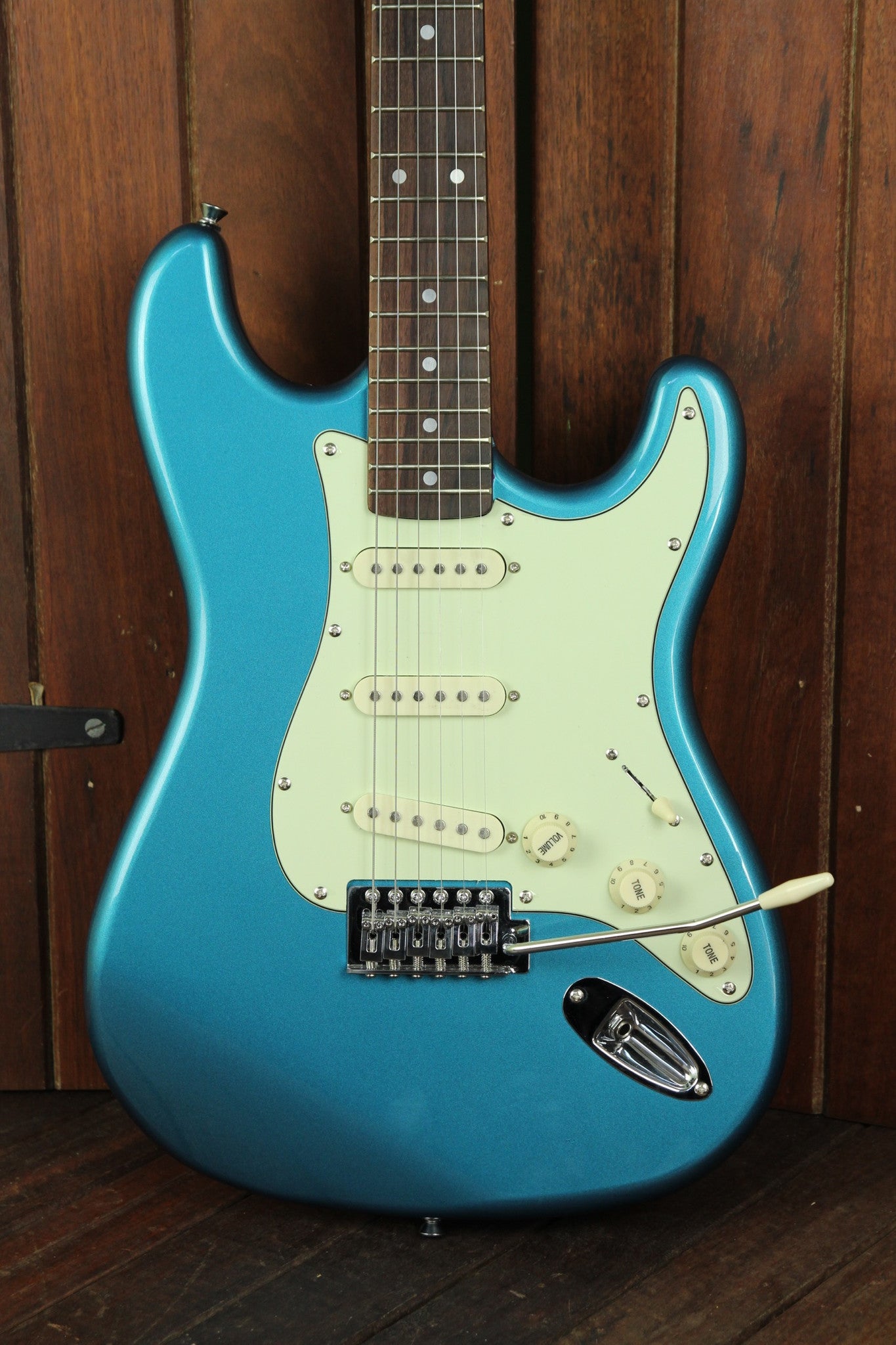 sx stratocaster blue