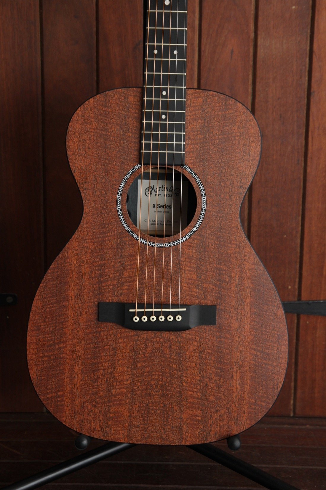 martin mahogany acoustic electric