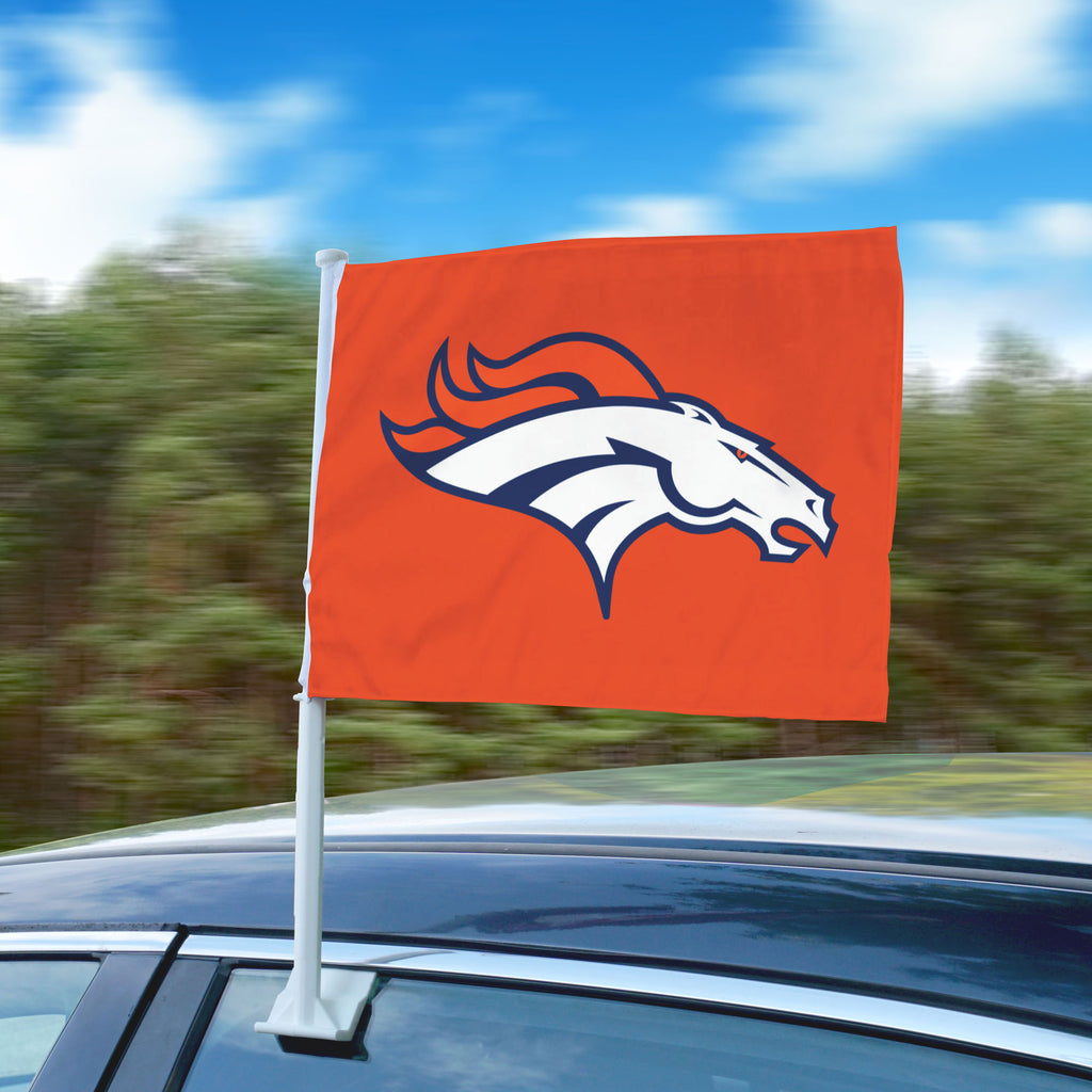 NFL® Denver Broncos™ Car Flag - 11 3/4 x 14