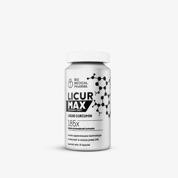 Licur Max z micelarną kurkuminą NovaSOL®