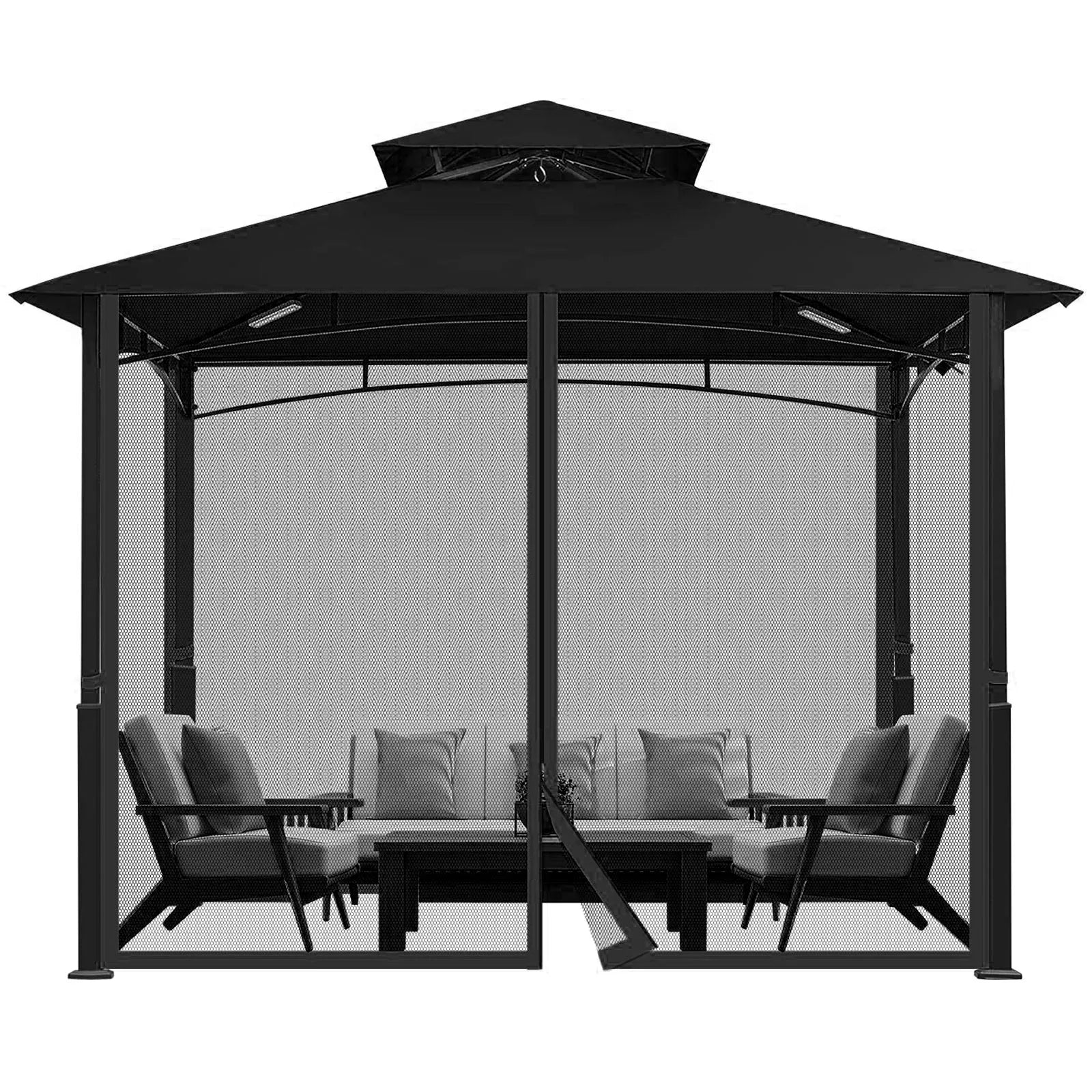 Outdoor Gazebo Netting Panels