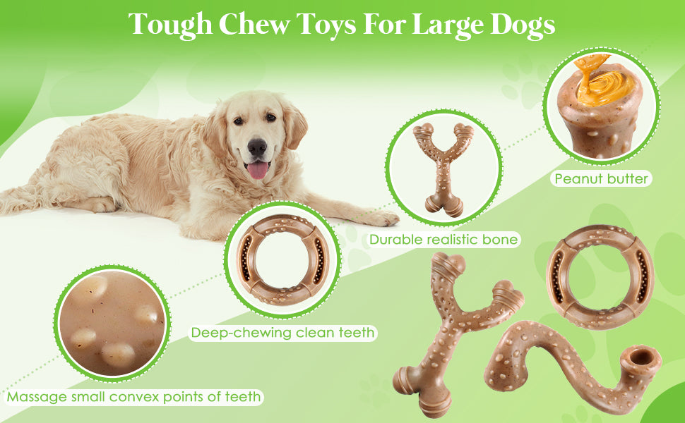 Nylon three-piece dog toy set material