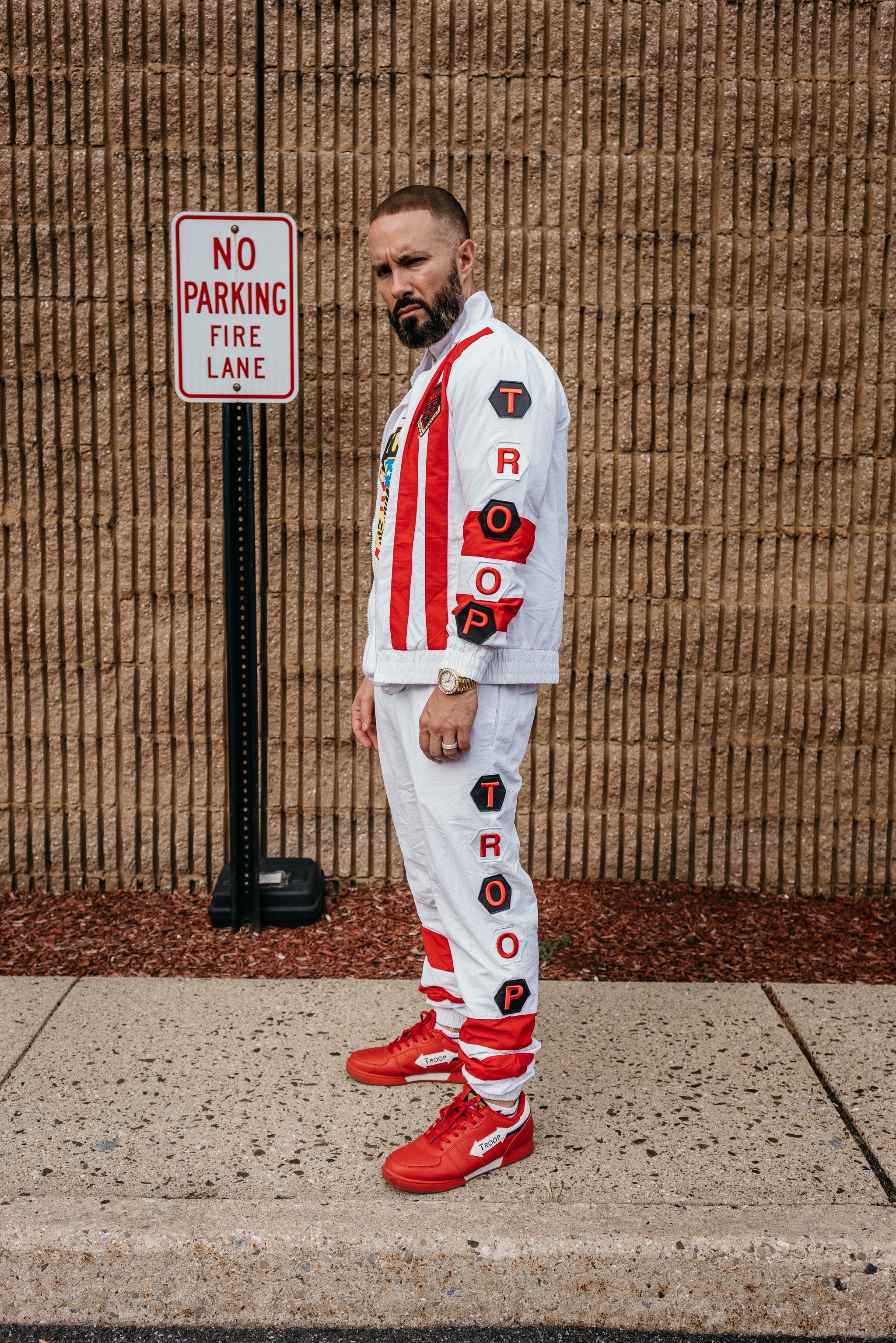 vintage troop tracksuit