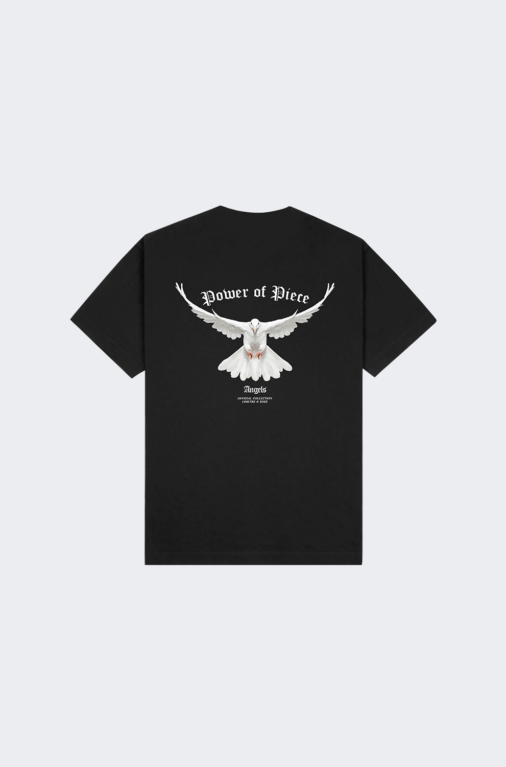 POWER OF PIECE BLACK T-SHIRT