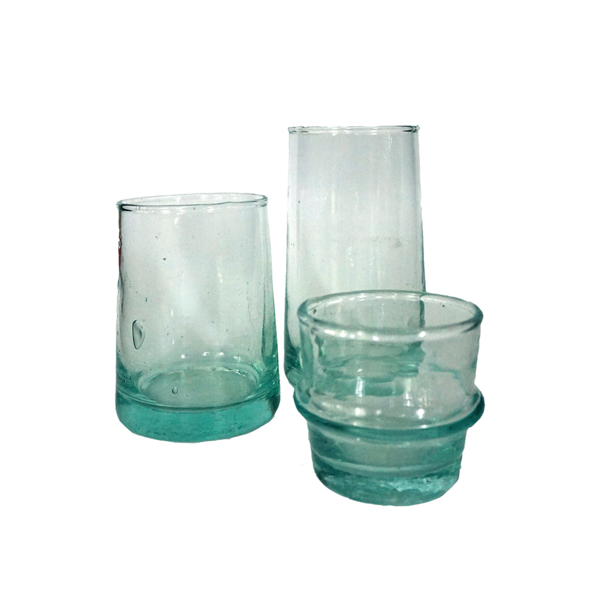 Moroccan Beldi Glassware - Set of 6