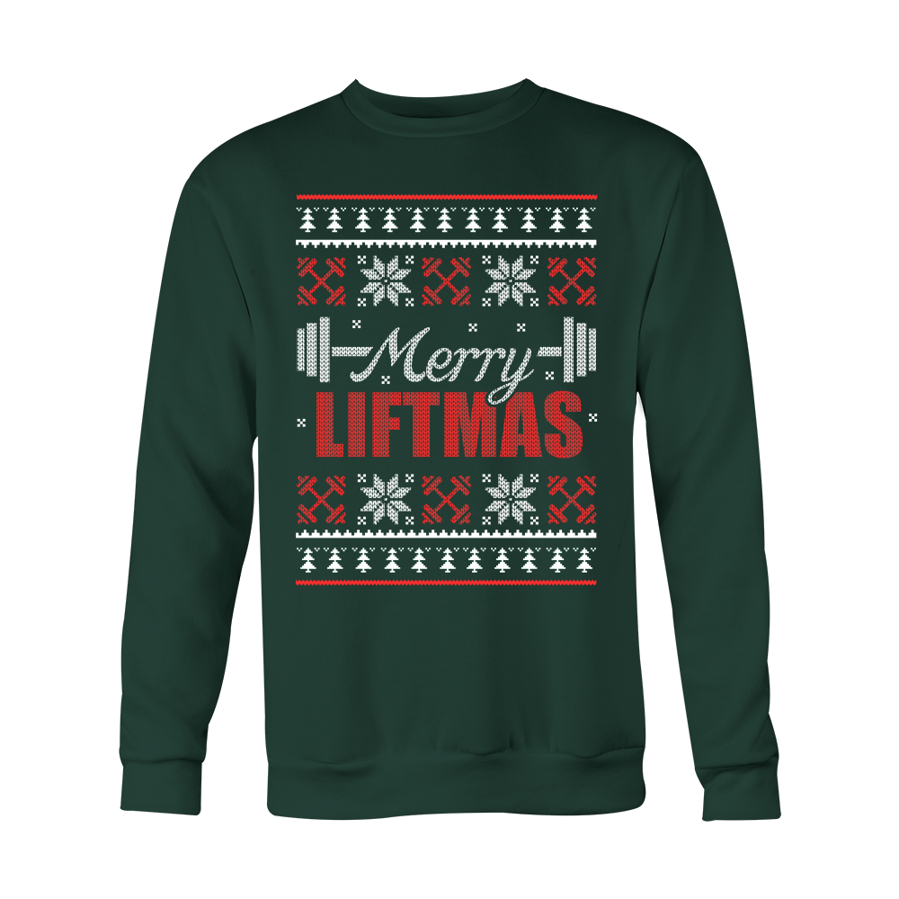 merry liftmas christmas sweater