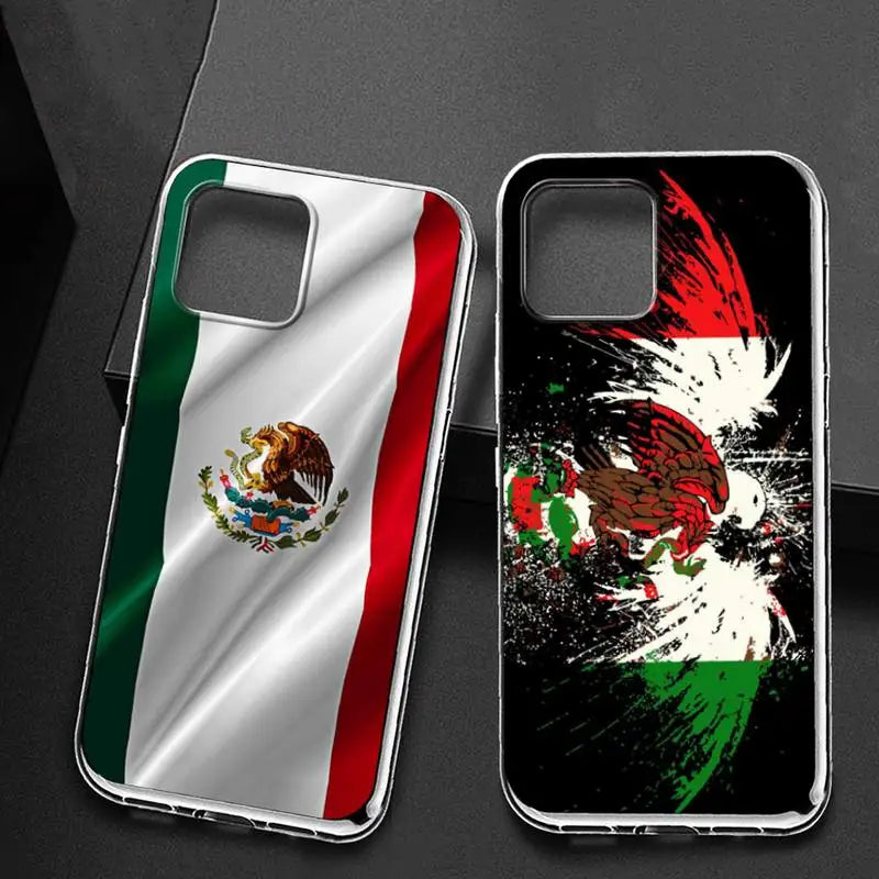 Mexico Mexican Flag Phone Case For iphone 11 pro max case iPhone 11 12 phone case