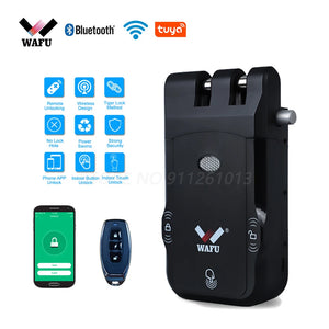 WAFU 026 Door Lock Digital Electronic Remote Control - Wunderliq Tech