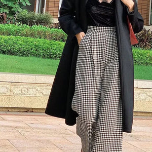 Casual Loose Wide Leg Trousers Vintage Elegant Long Pants - Look Love Lust