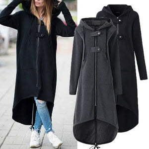 Windbreaker Hooded Long Sleeve Zipper Drawstring Casual Jackets - Look Love Lust