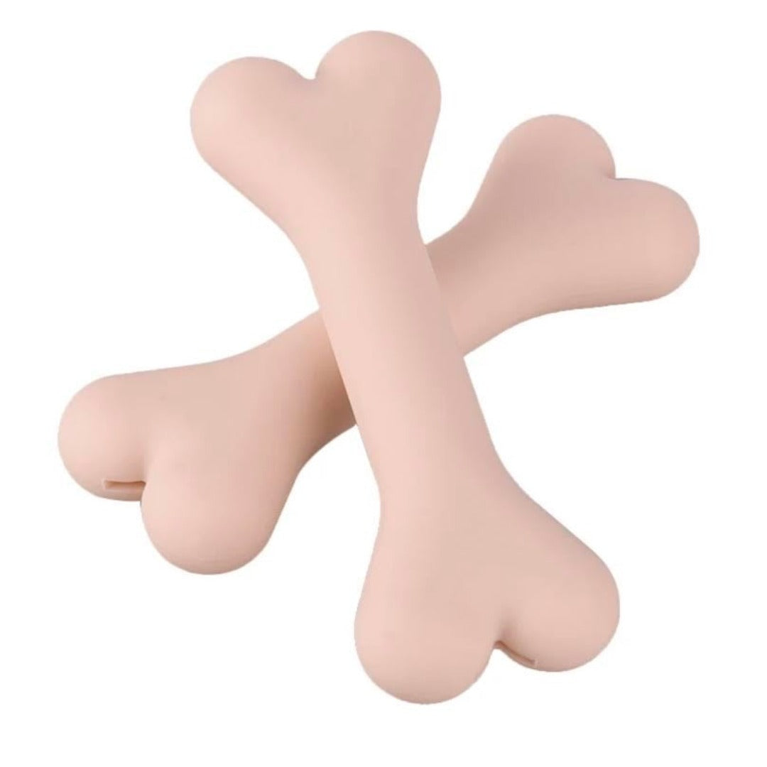 Se Soft pink gummi legetøj hos doodledog