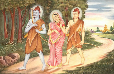 why was rama exiled for 14 years