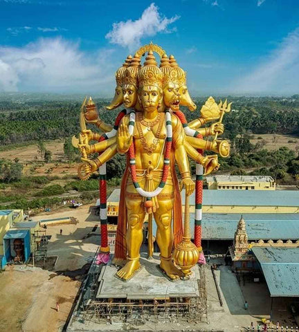 Bidanagere Hanuman statue