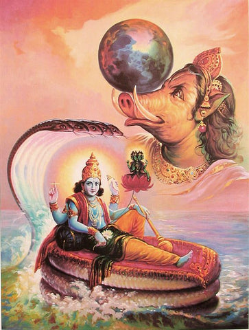 Lord Vishnu Varaha Avatar