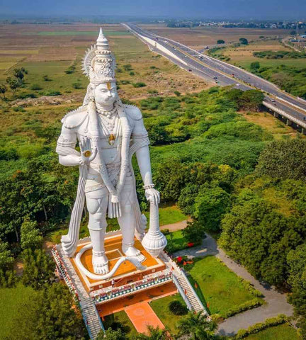 Veera Abhaya Hanuman Swami statue in Andhra Pradesh