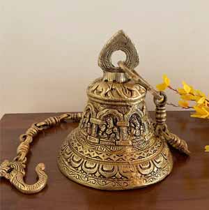 creative navratri decoration at home decorative bells