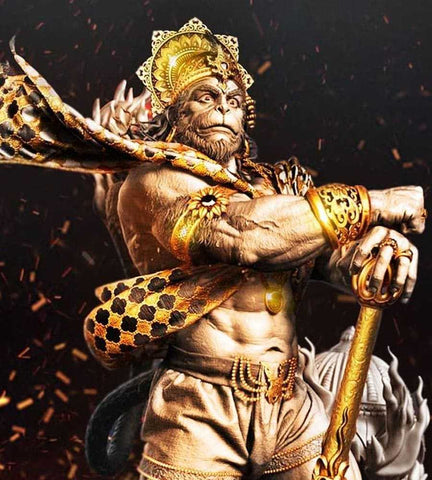 how powerful is lord hanuman compared to other gods in hinduism