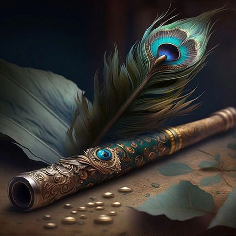 real flute of krishna