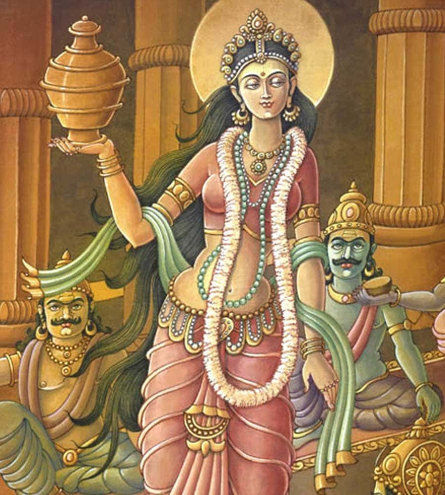 The Female Avatar of Vishnu Story