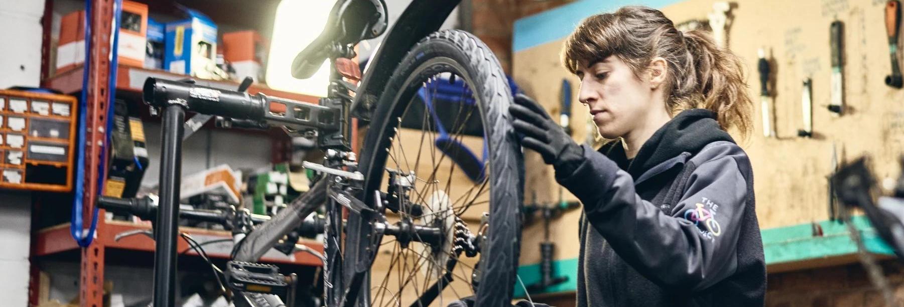 bicycle servicing