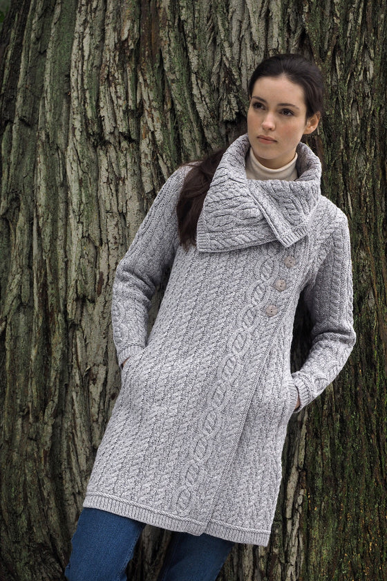 Women's Aran Coats, Wool Coats & Jackets – Aran Sweaters Direct