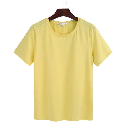 Women’s Loose Basic T - Yellow / S - T-Shirts - Shirts & Tops - 4 - 2024