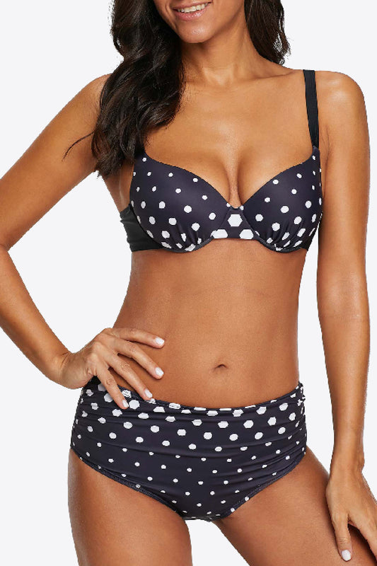 Polka Dot Bikini Set - Dot / M - Women’s Clothing & Accessories - Swimwear - 5 - 2024
