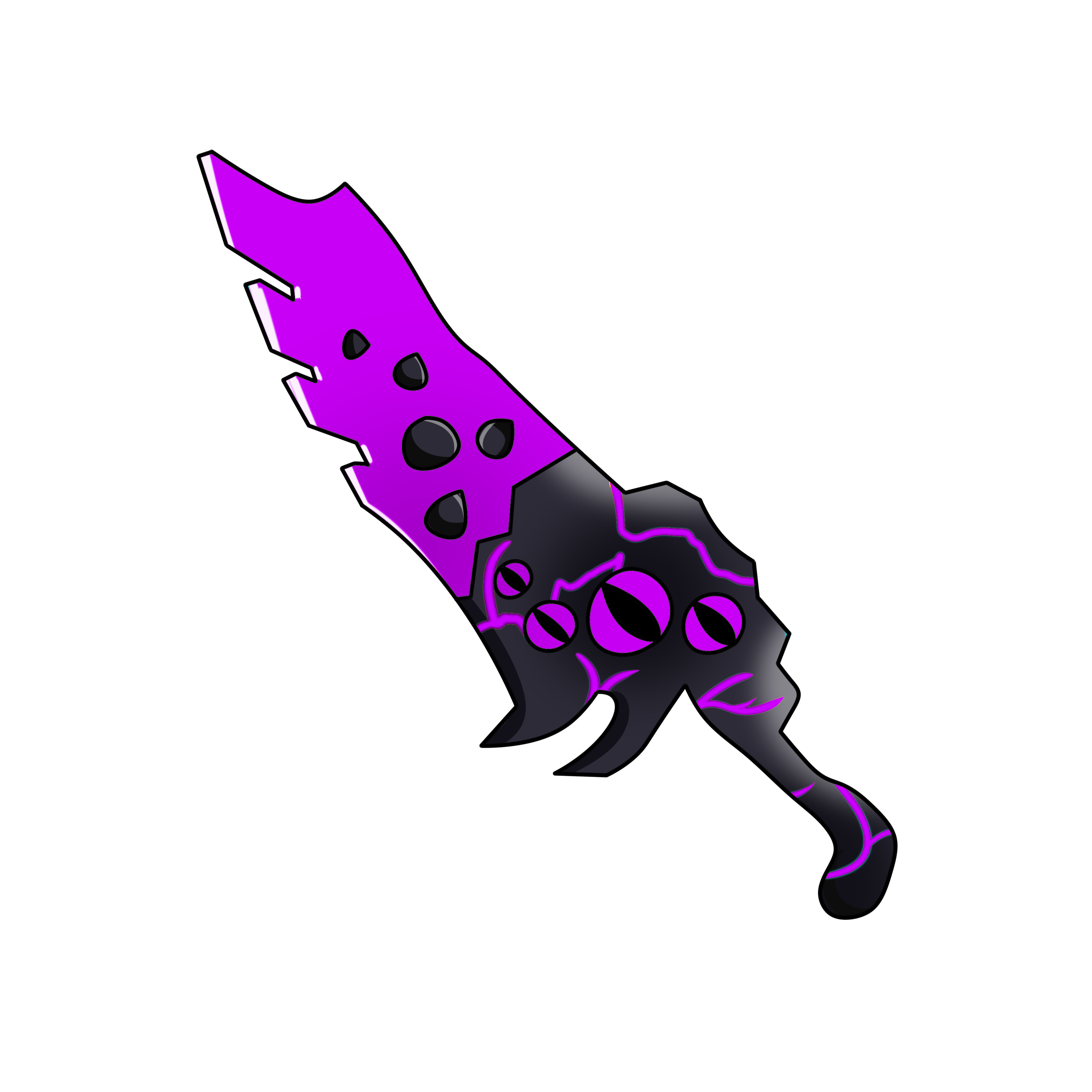 Purple Seer Knife