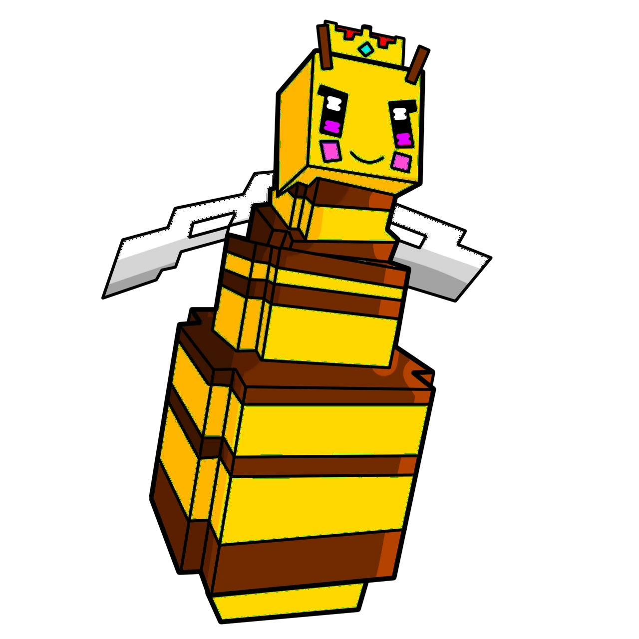 Queen Bee - divine Grow A Garden item
