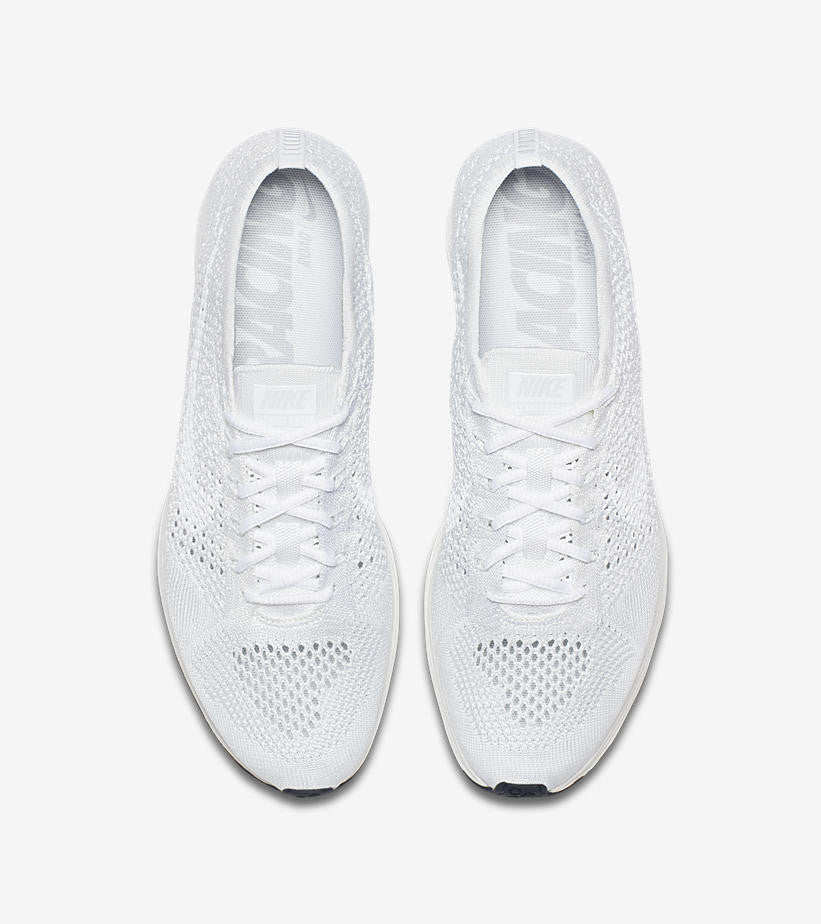 Saints SG Nike Flyknit Racer Triple White Goddess Top