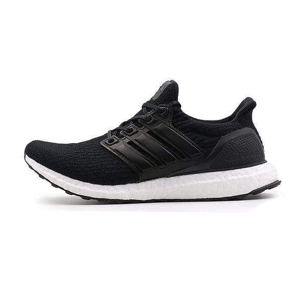 black ultra boost white cage