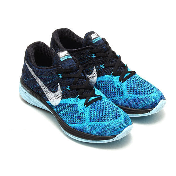 nike flyknit lunar 3 blue