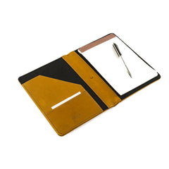 Leather 3 Ring Presenataion Binder - English Bridle Leather - McKinley  Leather