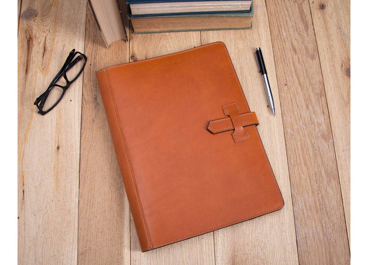 Leather Padfolios | Personalize a Genuine Leather Portfolio Binder