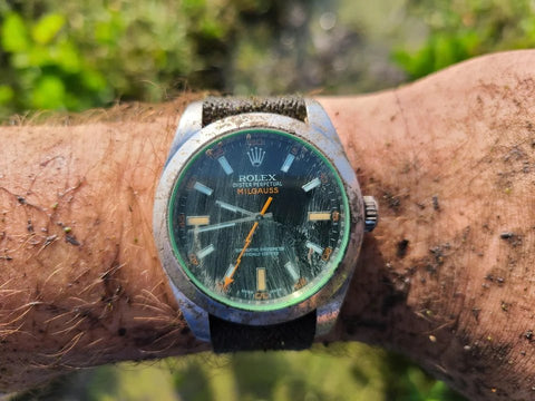 Dirty rolex milgauss