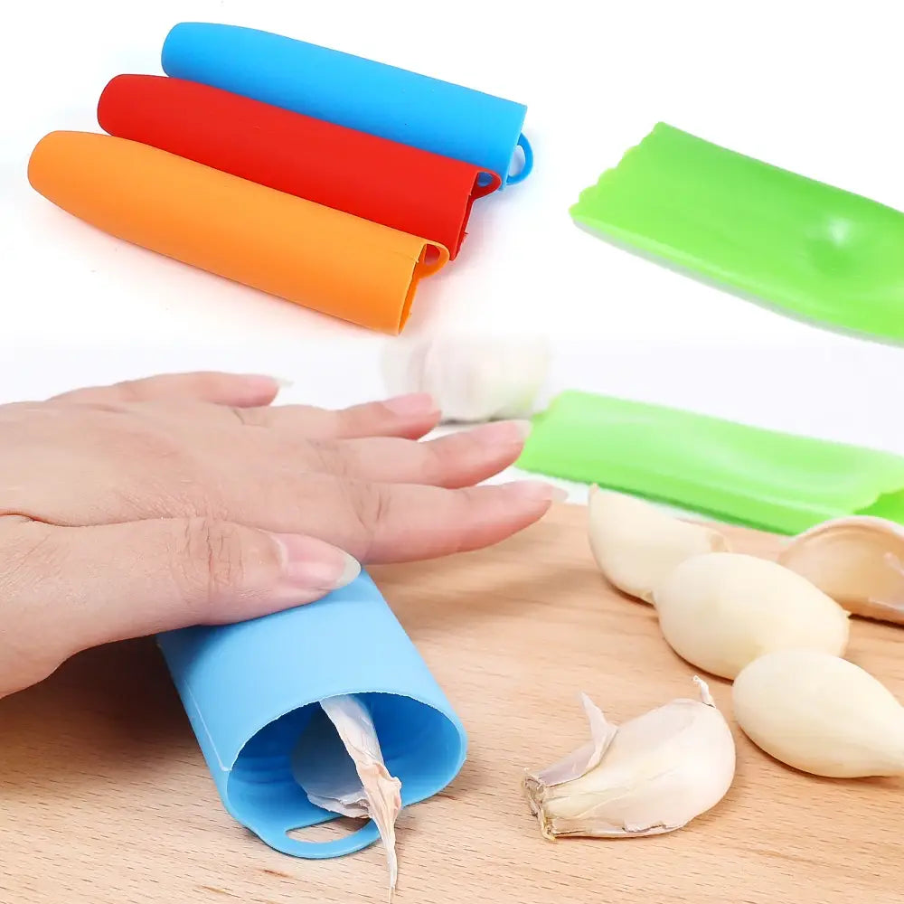 Garlic Peeler Silicone Garlic Peeler Roller Peeler Upgrade Roller Tube Garlic Tools Kitchen Gadgets