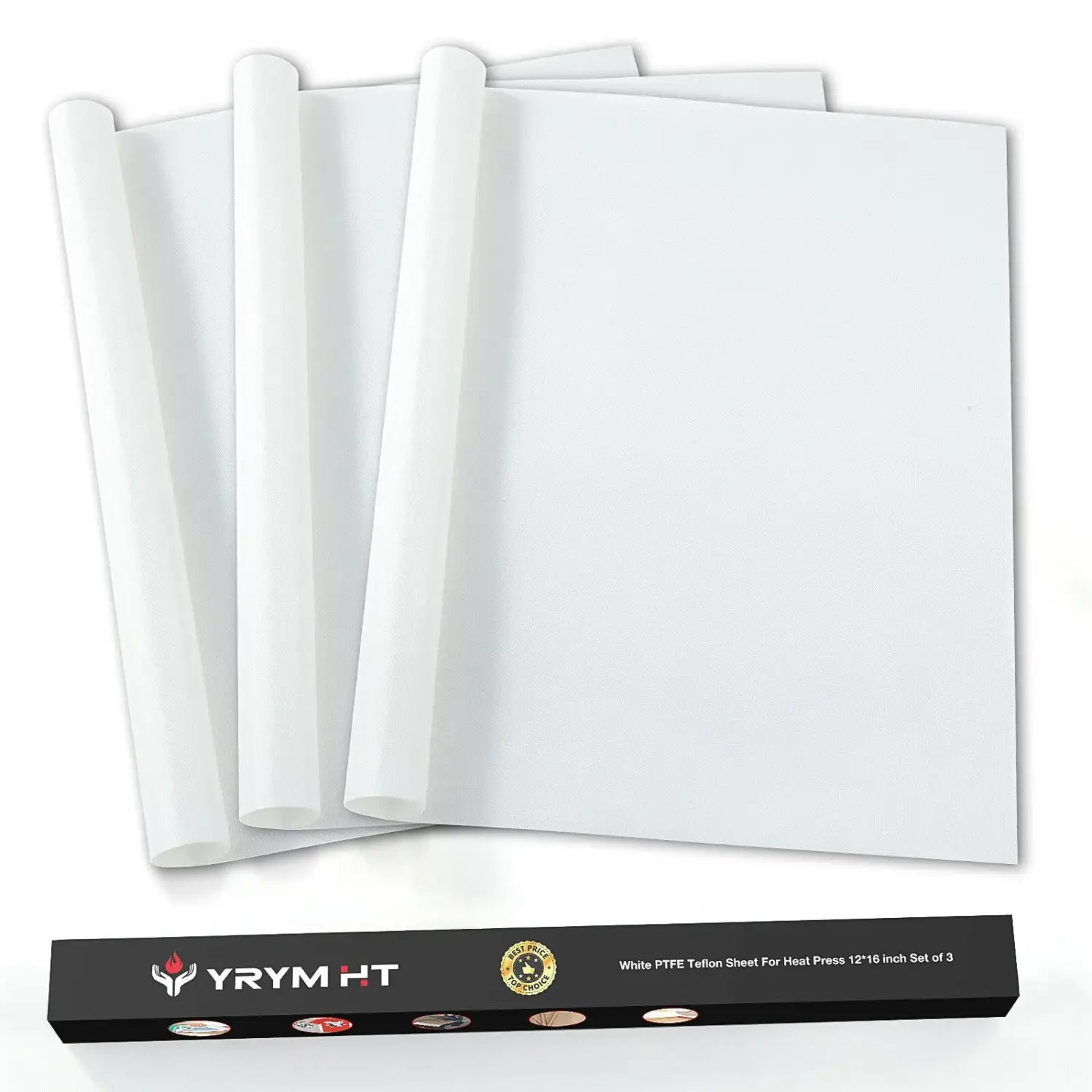 3Pcs 12X16’’ Reusable Heat Resistant Baking Sheets Oil-Proof Paper Cloth Oven Pad Baking Mat Kitchen Heat Transfer Tool