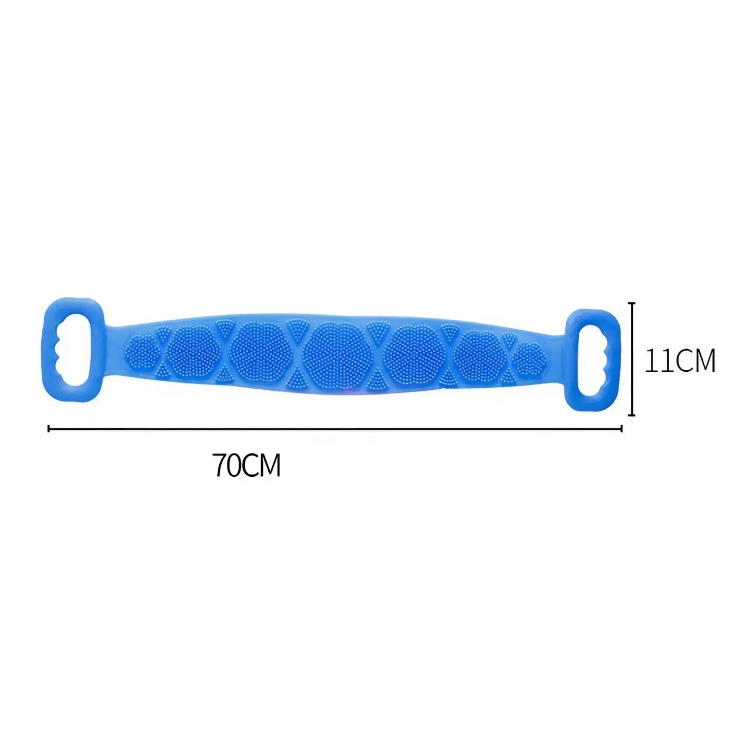 Silicone Bath Towel Massage Bath Brush Long Strip of Back Rubbing Ash Rubbing Bath with Rubbing Bath Towel