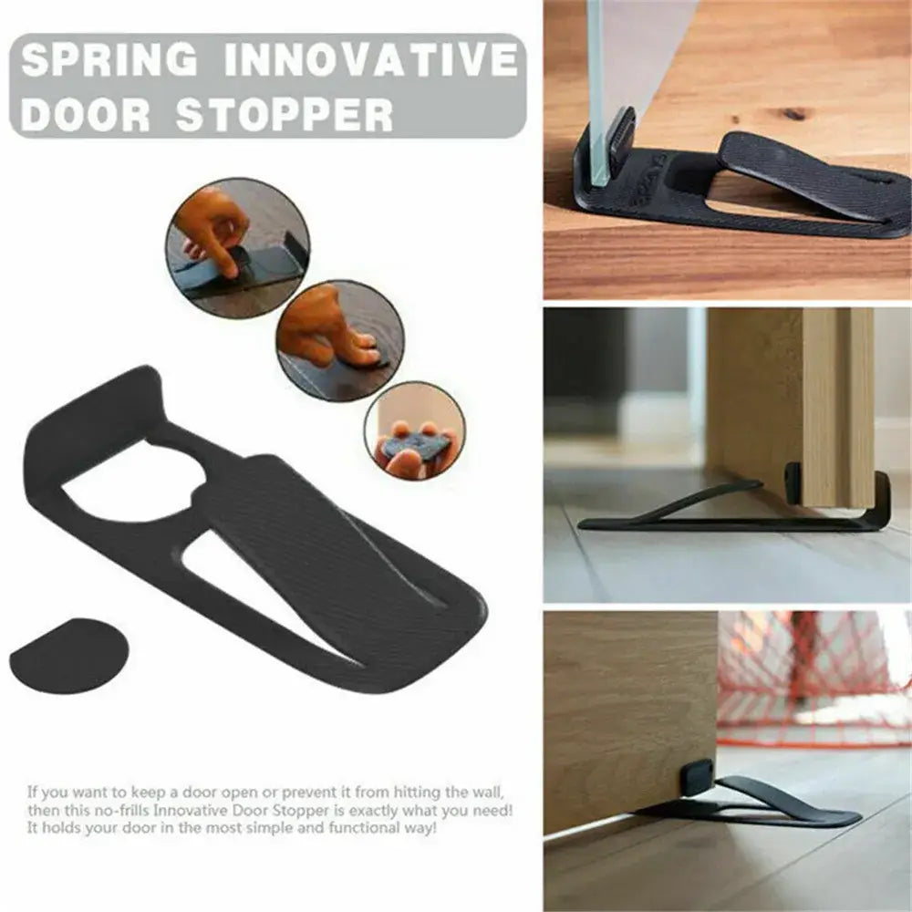 Multi-Function Door Stopper Safety Protector Creative Door Open Wedge Shaped Holder Safe Floor Door Stopper