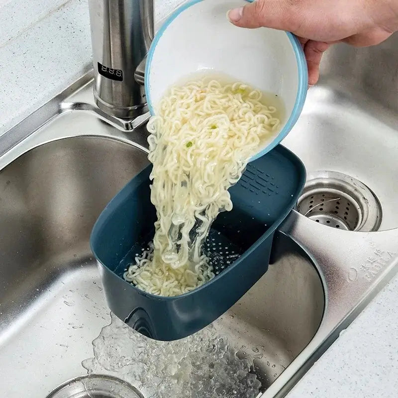 Vegetables Drain Basket Faucet Filter Basket Useful Pp Material Sink Strainer Cartoon Cat Fruits and Kitchen Tools