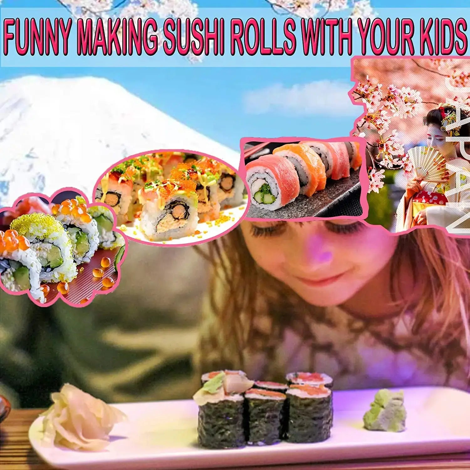 New Quick Sushi Maker Roller Rice Mold Vegetable Meat Rolling Gadgets Sushi Device Making Machine Kitchen Ware Tools