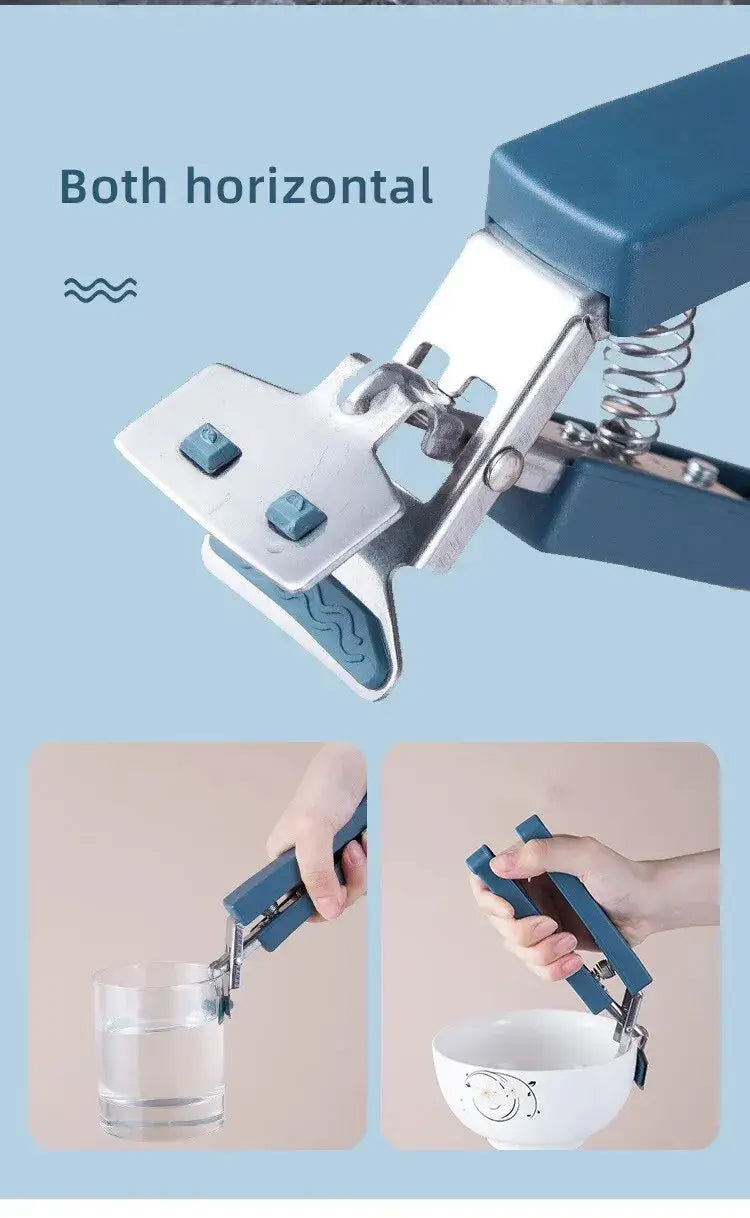 Stainless Steel Bowl Picker Dish Clamp Lifting Plate Clamp Non Slip Anti-Scald Clip to Take Kitchen Gadgets
