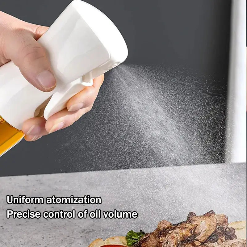 200/300/500ml Olive Oil Spray Bottle Creative Dispenser for Salad BBQ Cooking Baking Air Fryer Spray Picnic Kitchen