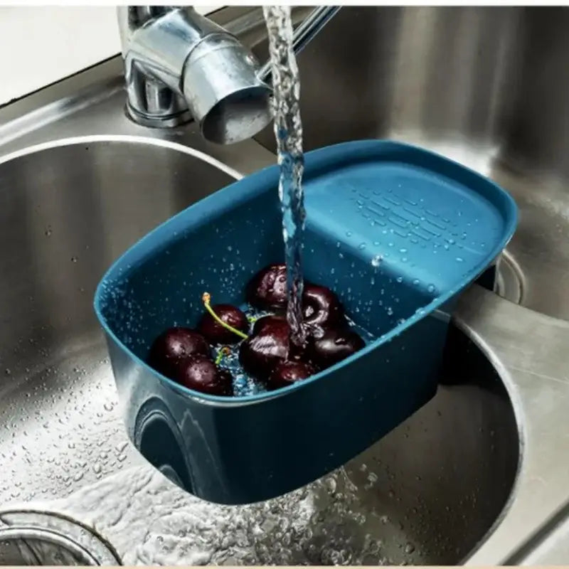 Vegetables Drain Basket Faucet Filter Basket Useful Pp Material Sink Strainer Cartoon Cat Fruits and Kitchen Tools