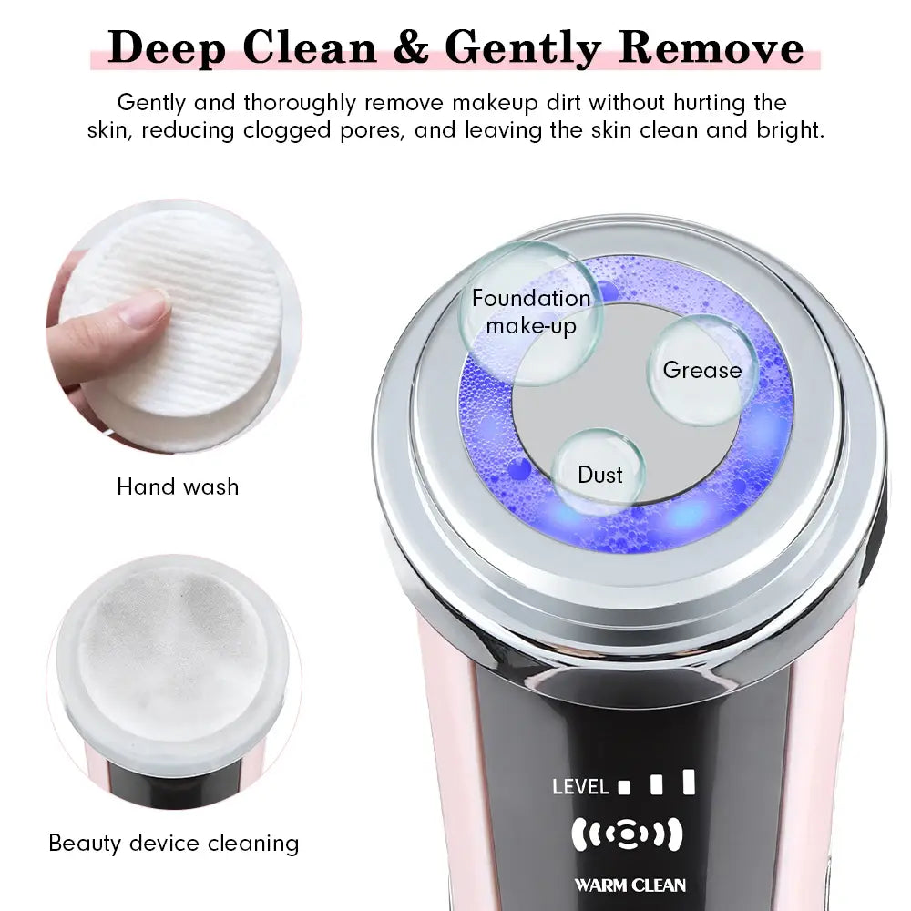 Facial Massager RF Face Lift Device LED Radio Frequency Skin Rejuvenation Wrinkle Removal Face Lifting Neck Slimmer